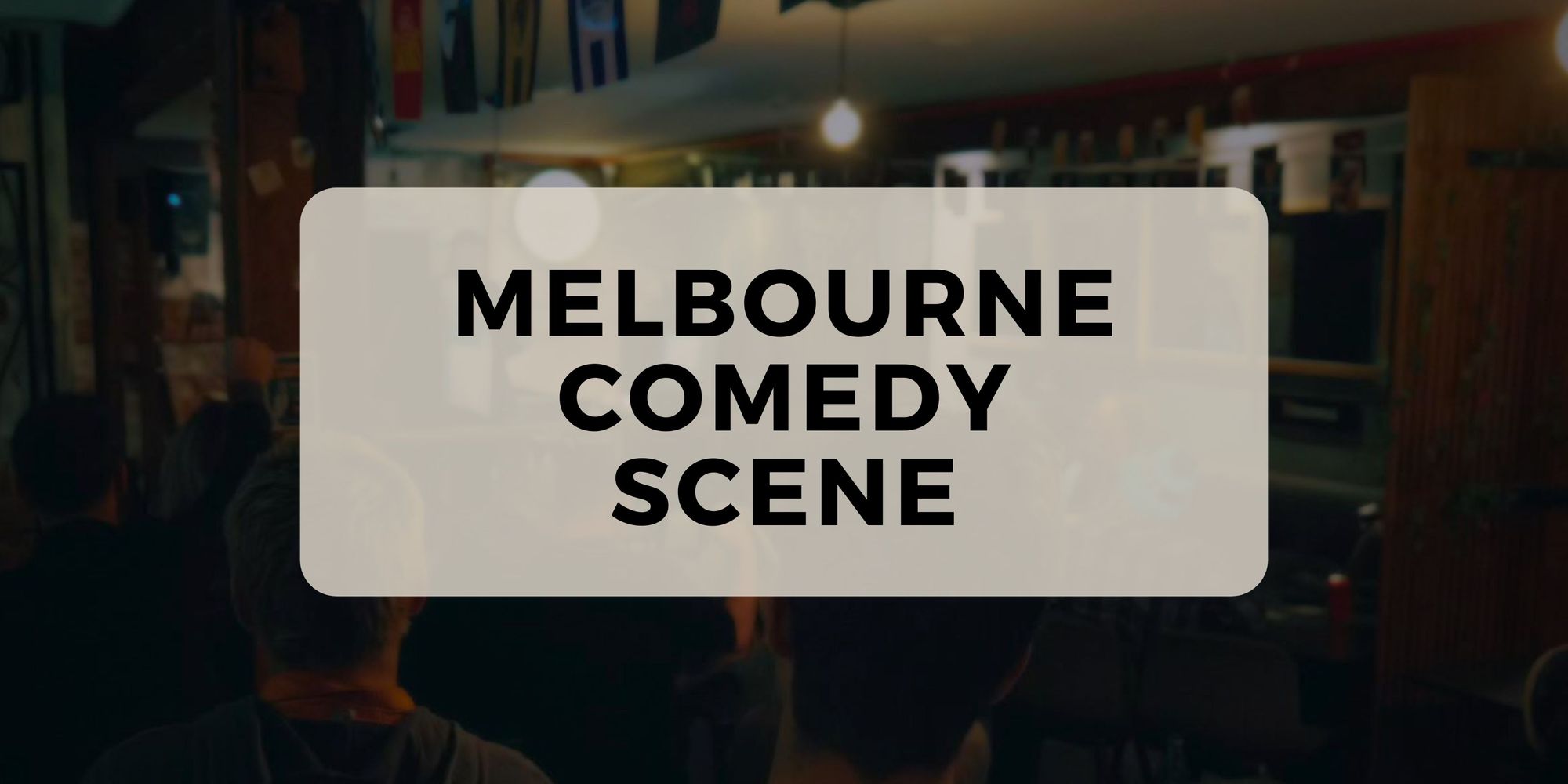 Melbourne scene cover image
