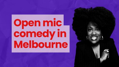 Find an open mic in Melbourne