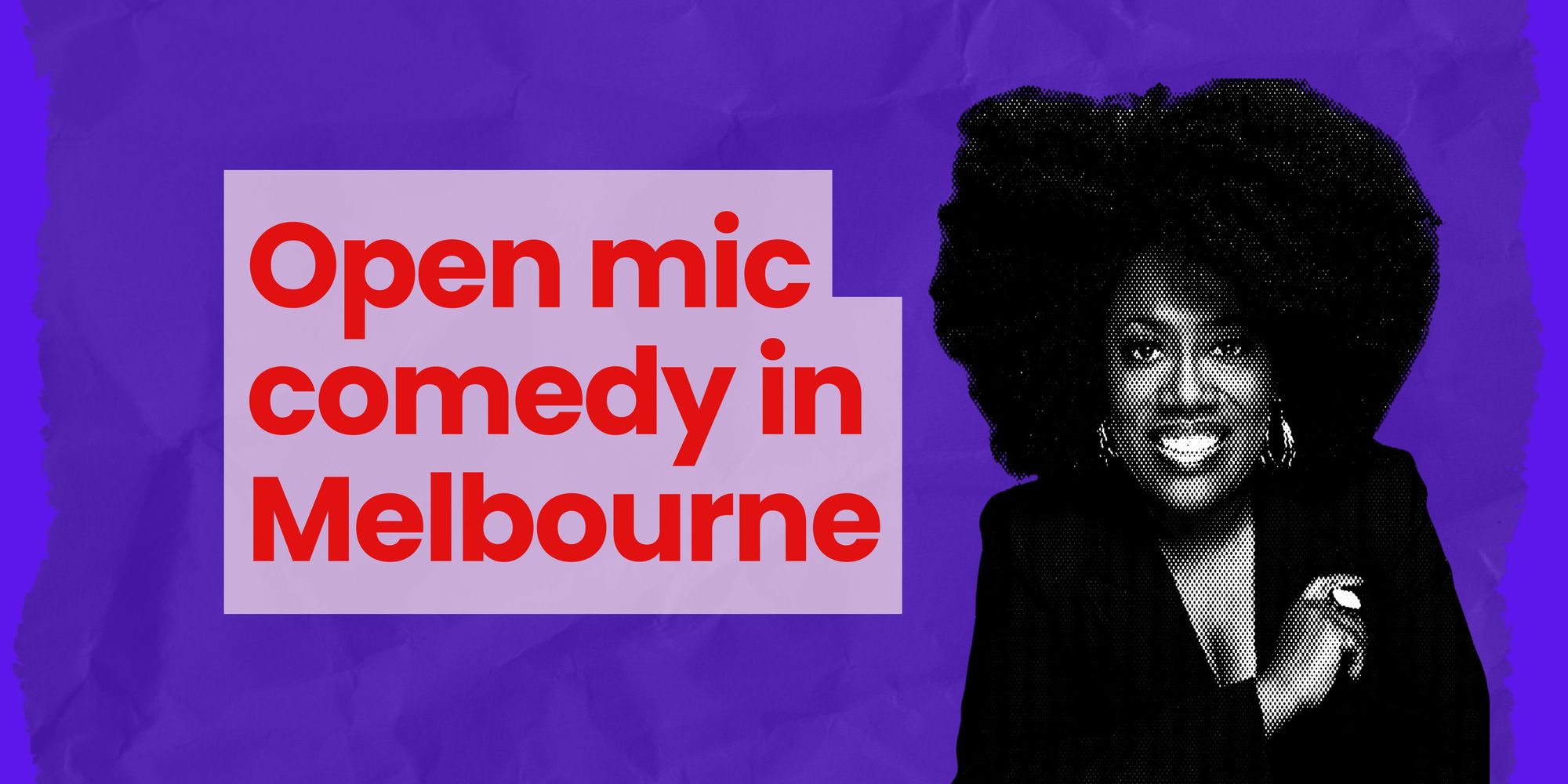 Open mics comedy in Melbourne cover